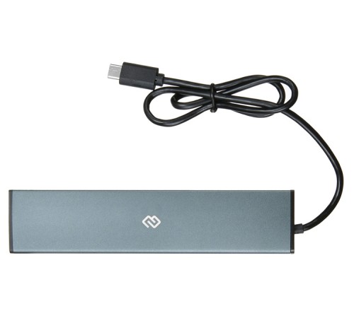 Разветвитель USB-C Digma HUB-7U3.0-UC-G 7порт. серый