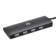 Разветвитель USB-C Digma HUB-4U2.0-UC-B 4порт. черный