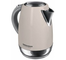 Чайник электрический Redmond RK-M179 1.7л. 2100Вт бежевый (корпус: нержавеющая сталь)