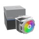 CPU COOLER i600-W, Two fans version
Product size?144*121*159mm
TDP?270W
Soldering technology CD texture
Application:
Intel?LGA115X?1200?1700?1366?2011
AMD?AM4
