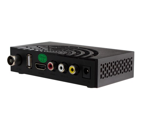 Ресивер DVB-T2 Hyundai H-DVB440 черный