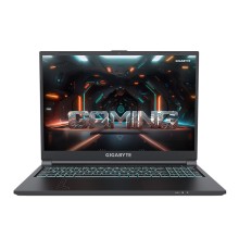 Ноутбук Gigabyte G6 Core i7 12650H 16Gb SSD512Gb NVIDIA GeForce RTX4050 6Gb 16" WUXGA (1920x1200) Free DOS black WiFi BT Cam (MF-G2KZ853SD)