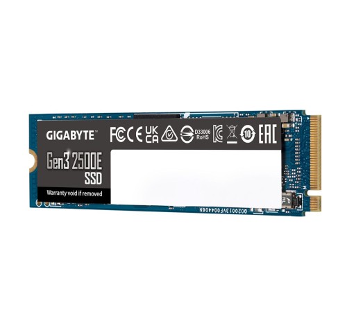 2TB M.2 2280 Gen3 2500E G325E2TB Gigabyte Gen3 2500E PCIe 3.0x4, NVMe 1.3, MTBF 1.5