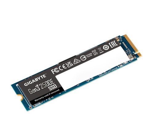 2TB M.2 2280 Gen3 2500E G325E2TB Gigabyte Gen3 2500E PCIe 3.0x4, NVMe 1.3, MTBF 1.5
