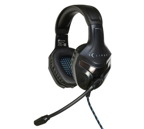 Наушники с микрофоном Оклик HS-L370G ECLIPSE черный 2м мониторные оголовье (1090730) Наушники с микрофоном Оклик HS-L370G ECLIPSE черный 2м мониторные оголовье (1090730)