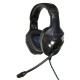 Наушники с микрофоном Оклик HS-L370G ECLIPSE черный 2м мониторные оголовье (1090730)