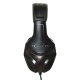 Наушники с микрофоном Оклик HS-L370G ECLIPSE черный 2м мониторные оголовье (1090730)