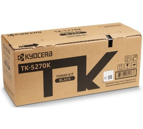 Картридж лазерный Kyocera TK-5270K 1T02TV0NL0 черный (8000стр.) для Kyocera M6230cidn/M6630cidn/P6230cdn