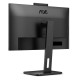 LCD AOC 23.8'' 24P3QW {IPS 1920x1080 75Hz 4ms 178/178 300cd 2xHDMI1.4 DisplayPort1.2 4xUSB3.2 WEBCam MM}