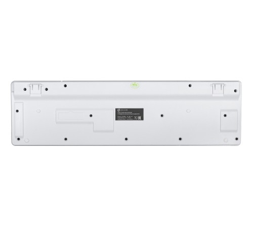 Клавиатура Оклик 420MRL белый USB slim Multimedia LED Клавиатура Оклик 420MRL белый USB slim Multimedia LED