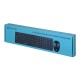 Клавиатура + мышь Оклик 240M клав:черный мышь:черный USB беспроводная slim Multimedia