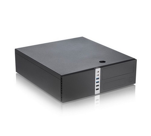 Корпус Foxline FL-203-GT-300 mATX case black, w/PSU TFX 300W 80+ bronze, w/2xUSB2.0+2xUSB3.0, w/pwr cord, w/ 8cm FAN