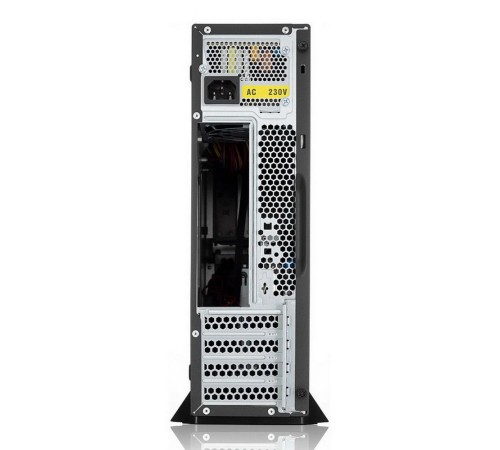 Корпус Foxline FL-203-GT-300 mATX case black, w/PSU TFX 300W 80+ bronze, w/2xUSB2.0+2xUSB3.0, w/pwr cord, w/ 8cm FAN