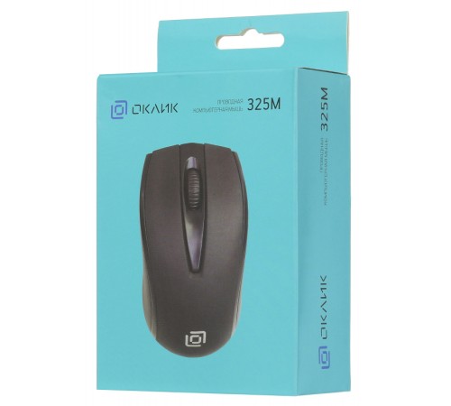 Мышь Оклик 325M черный оптическая (1000dpi) USB (2but) Мышь Оклик 325M черный оптическая (1000dpi) USB (2but)