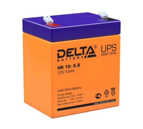 Батарея для ИБП Delta HR 12-5.8 12В 5.8Ач