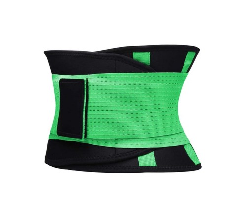 Фитнес пояс для похудения CleverCare, зеленый, размер L TL-LB033G