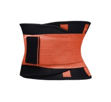 Фитнес пояс для похудения CleverCare, оранжевый, размер XXL TXL-LB033O