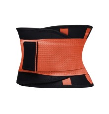 Фитнес пояс для похудения CleverCare, оранжевый, размер L TL-LB033O