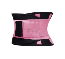 Фитнес пояс для похудения CleverCare, розовый, размер L TL-LB033P
