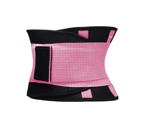 Фитнес пояс для похудения CleverCare, розовый, размер L TL-LB033P