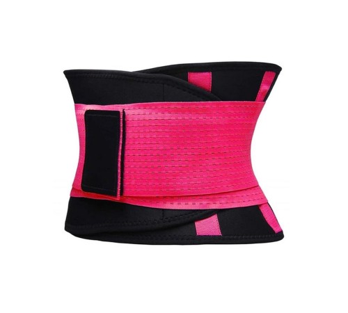 Фитнес пояс для похудения CleverCare, фуксия, размер L TL-LB033A