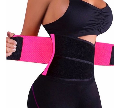 Фитнес пояс для похудения CleverCare, фуксия, размер L TL-LB033A