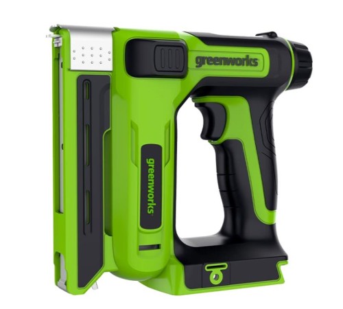 Greenworks G24CS10 Степлер аккумуляторный Greenworks, Арт. 3400107, 24V, без АКБ и ЗУ [3400107]