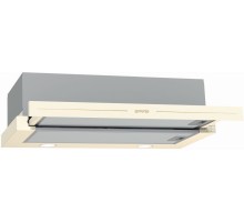 Вытяжка встраиваемая Gorenje BHP62CLI слоновая кость управление: кнопочное (1 мотор)