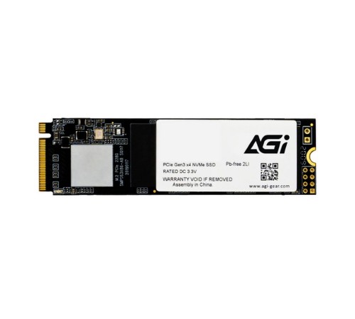 2.5" 512GB AGI AI298 Client SSD PCI-E 3.x x4, 3D NAND 2.5" 512GB AGI AI298 Client SSD PCI-E 3.x x4, 3D NAND