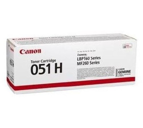 Картридж лазерный Canon 051 H 2169C002 черный (4100стр.) для Canon LBP162dw