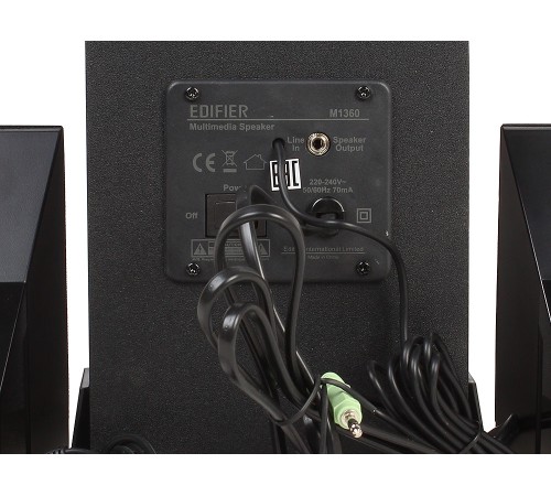 Колонки Edifier M1360 2.1 черный 8.5Вт Колонки Edifier M1360 2.1 черный 8.5Вт