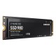 M.2 2280 1TB Samsung 980 Client SSD PCIe Gen3x4 with NVMe, 3500/3000, IOPS 500/480K, MZ-V8V1T0B/AM MTBF 1.5M, 3D TLC, 600TBW, 0,33DWPD, RTL