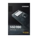 M.2 2280 1TB Samsung 980 Client SSD PCIe Gen3x4 with NVMe, 3500/3000, IOPS 500/480K, MZ-V8V1T0B/AM MTBF 1.5M, 3D TLC, 600TBW, 0,33DWPD, RTL