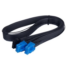 Кабель Silverstone2 x PCIe 8 pin (PSU) - 12+4 pin (GPU) 12VHPWR PCIe Gen5 SST-PP14-PCIE