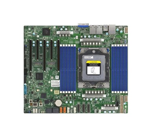 Материнская плата SuperMicro MBD-H13SSL-N-B AMD EPYC UP platform with socket SP5 CPU, SoC, 12x Bulk