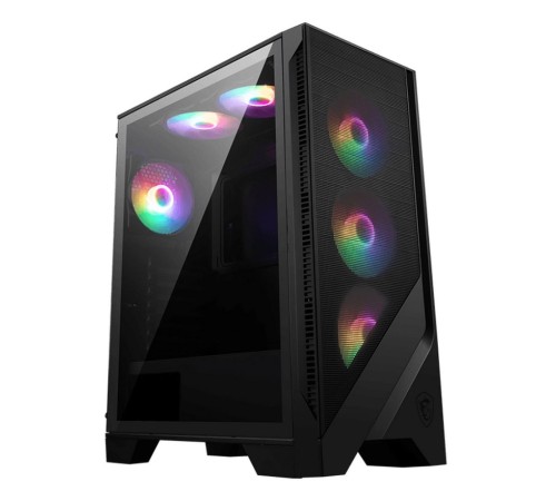 MAG FORGE 120A AirFlow Mid-Tower, ATX, 2xUSB 3.2, Audio I/O, 6x120mm autoRGB Fan PWM RGB PWM Control Board, Tempered Glass Window MAG FORGE 120A AirFlow Mid-Tower, ATX, 2xUSB 3.2, Audio I/O, 6x120mm autoRGB Fan PWM RGB PWM Control Board, Tempered Glass Window
