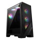 MAG FORGE 120A AirFlow Mid-Tower, ATX, 2xUSB 3.2, Audio I/O, 6x120mm autoRGB Fan PWM RGB PWM Control Board, Tempered Glass Window