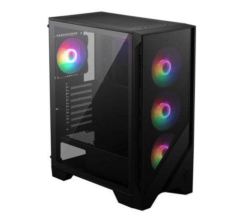 MAG FORGE 120A AirFlow Mid-Tower, ATX, 2xUSB 3.2, Audio I/O, 6x120mm autoRGB Fan PWM RGB PWM Control Board, Tempered Glass Window MAG FORGE 120A AirFlow Mid-Tower, ATX, 2xUSB 3.2, Audio I/O, 6x120mm autoRGB Fan PWM RGB PWM Control Board, Tempered Glass Window
