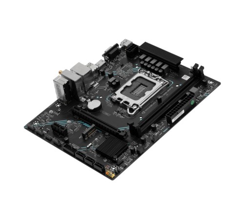 MS-H610M 666 WIFI6 D5 LGA1700 H610 2*DDR5 1*PCIEx16/  1*PCIEx1/  1*M.2 Front2*USB3.2 Gen1/  2*USB2.0 Rear3*USB2.0 / 2*USB3.2 Gen1 3*SATA3 1G VGA+HDMI M-ATX RTL