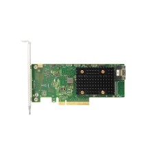 RAID-контроллер Broadcom 9540-8i SGL (05-50134-03) PCIe 4.0 x8 LP, SAS/SATA/NVMe, RAID 0,1,5,6,10,50,60, 8port(1 * int SFF8654), 4GB Cache, 3908ROC, RTL (007479)