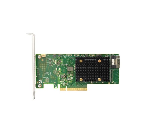 RAID-контроллер Broadcom 9540-8i SGL (05-50134-03) PCIe 4.0 x8 LP, SAS/SATA/NVMe, RAID 0,1,5,6,10,50,60, 8port(1 * int SFF8654), 4GB Cache, 3908ROC, RTL (007479)