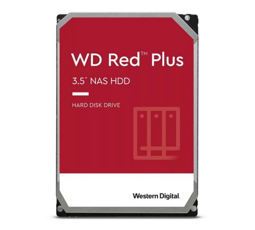 Жесткий диск Western Digital Red Plus WD40EFPX 4TB 3.5" 5400 RPM 128MB SATA-III NAS Edition Жесткий диск Western Digital Red Plus WD40EFPX 4TB 3.5" 5400 RPM 128MB SATA-III NAS Edition