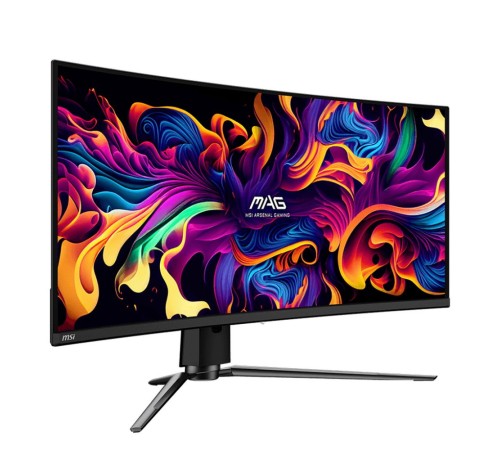 34.18" MSI MAG 341CQP QD-OLED Black (QD-OLED, 3440x1440, HDMI+HDMI+DP+Type C, USB Hub, 0.03 ms, 178°/178°, 250 cd/m, 1500000:1, 175Hz, Curved)