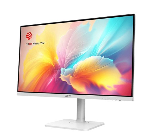 Монитор MSI Modern MD272QXPW 27" 16:9 WQHD(2560x1440) IPS Flat,1ms(MPRT),1000:1, 100M:1,300nit,178/178,HDMI 1.4b,DP 1.2,2xUSB 2.0 Type-A,USB 2.0 Type-B,Speaker,Tilt,Swivel,Height,Pivot,100Hz,White,1y war-ty (9S6-3PB19H-225)