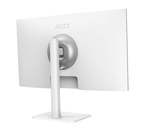 Монитор MSI Modern MD272QXPW 27" 16:9 WQHD(2560x1440) IPS Flat,1ms(MPRT),1000:1, 100M:1,300nit,178/178,HDMI 1.4b,DP 1.2,2xUSB 2.0 Type-A,USB 2.0 Type-B,Speaker,Tilt,Swivel,Height,Pivot,100Hz,White,1y war-ty (9S6-3PB19H-225)