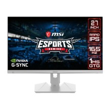 Монитор MSI MAG 274QRFW 27" 16:9 WQHD(2560x1440) Rapid IPS,1ms, 1000:1, 100M:1, 400nit, 178/178, 2xHDMI 2.0b, DP 1.4a, Tilt, Swivel, Height,Pivot,VESA,180Hz,White,1y w-ty (9S6-3CC29H-277)
