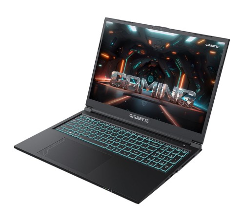 Ноутбук Gigabyte G6 Core i7 12650H 16Gb SSD512Gb NVIDIA GeForce RTX4050 6Gb 16" FHD+ (1920x1200) Windows 11 black WiFi BT Cam (MF-G2KZ853SH) Ноутбук Gigabyte G6 Core i7 12650H 16Gb SSD512Gb NVIDIA GeForce RTX4050 6Gb 16" FHD+ (1920x1200) Windows 11 black WiFi BT Cam (MF-G2KZ853SH)