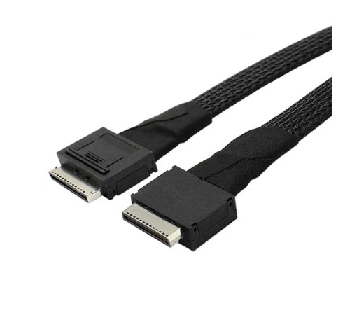 Кабель Amphenol RML80-0248/RML42-0248 Cable OcuLink SFF8611 8i to SFF8611 8i, length= 80cm, OEM Кабель Amphenol RML80-0248/RML42-0248 Cable OcuLink SFF8611 8i to SFF8611 8i, length= 80cm, OEM