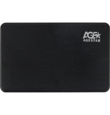 Внешний корпус для HDD AgeStar 3UB2P2 SATA III пластик черный 2.5"