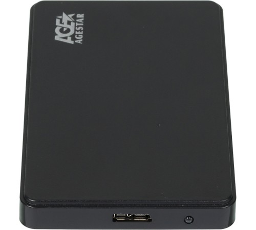 Внешний корпус для HDD AgeStar 3UB2P2 SATA III пластик черный 2.5"